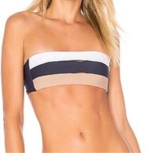 PilyQ Bandeau Nautical Bikini Set